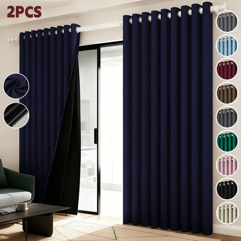 Cortinas Blackout 2 Paneles para Ventana